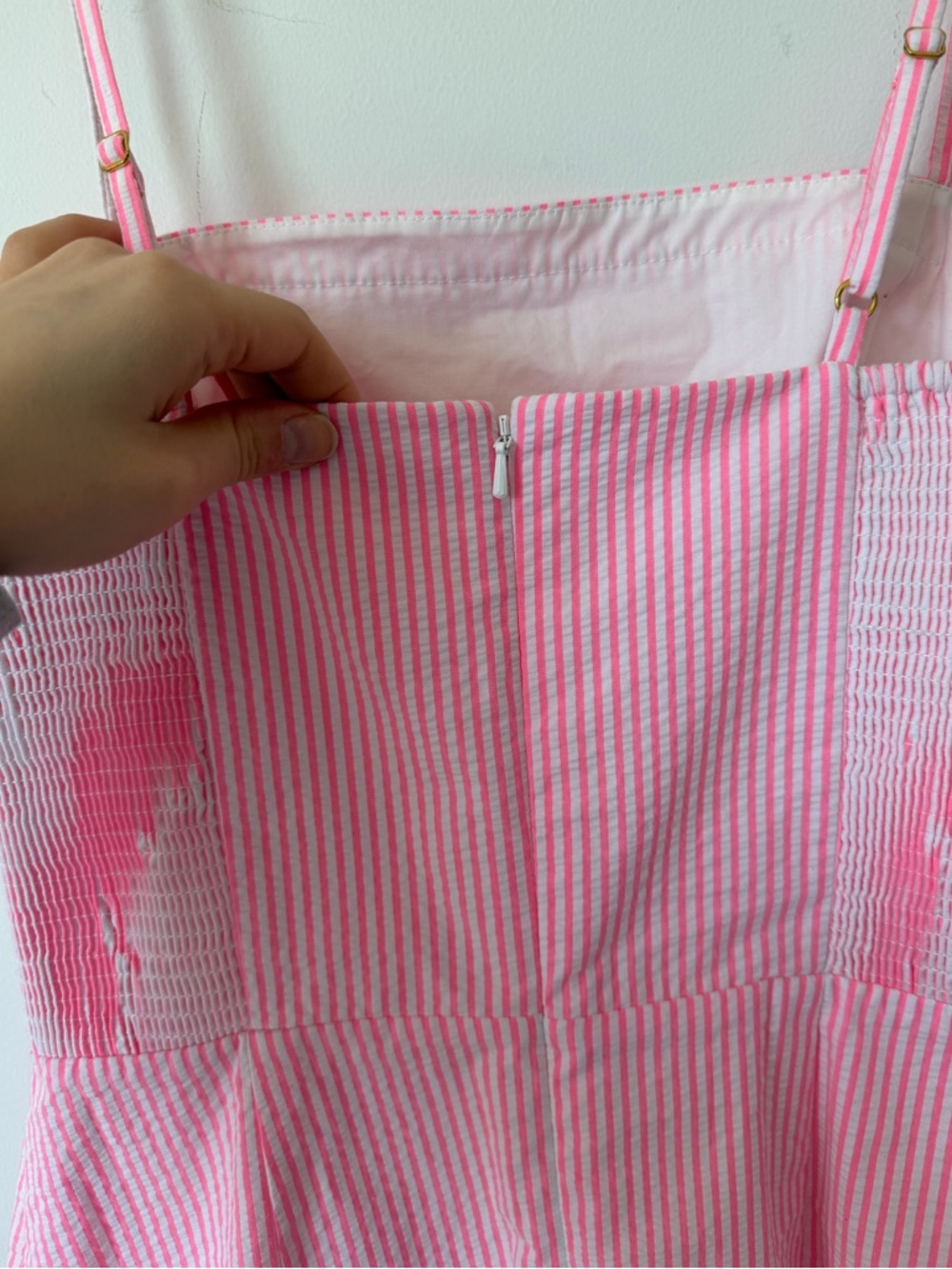 Lilly Pulitzer Jesse Romper in Pink Cosmo - Picture 4 of 6
